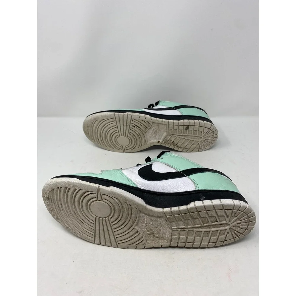 Nike Dunk Low Mint Green White Black Sneakers FN0569-900 Mens 11